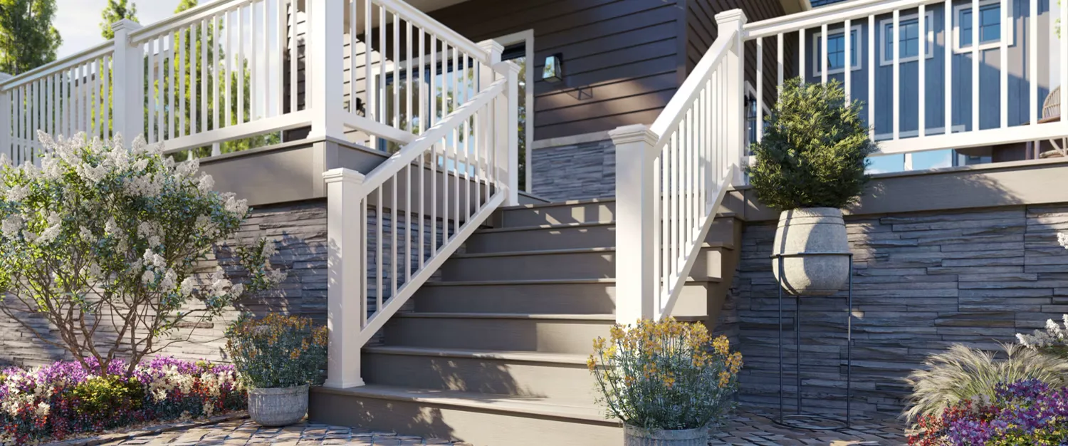 Trex Select T-Rail composite railing