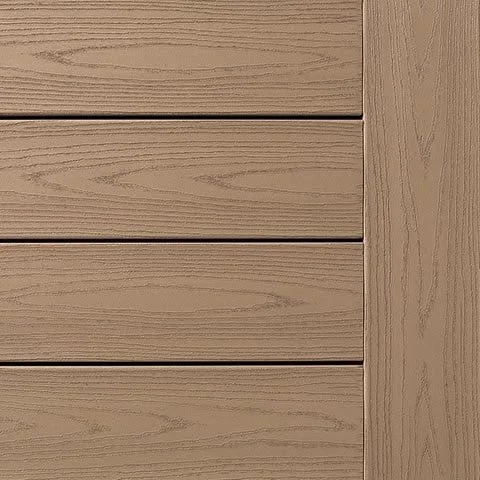 TimberTech Harvest Brownstone decking swatch