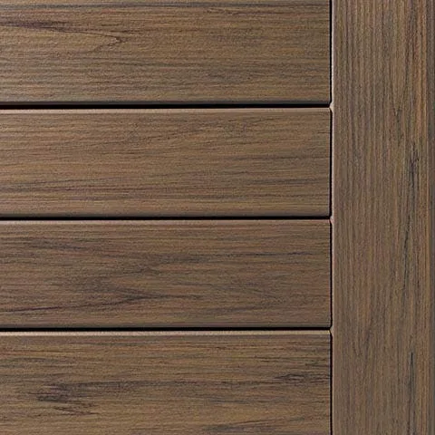 TimberTech Legacy Pecan decking swatch