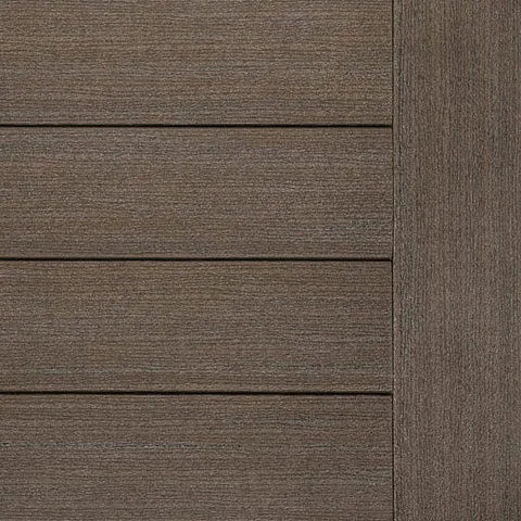 TimberTech Prime+ Dark Cocoa decking swatch