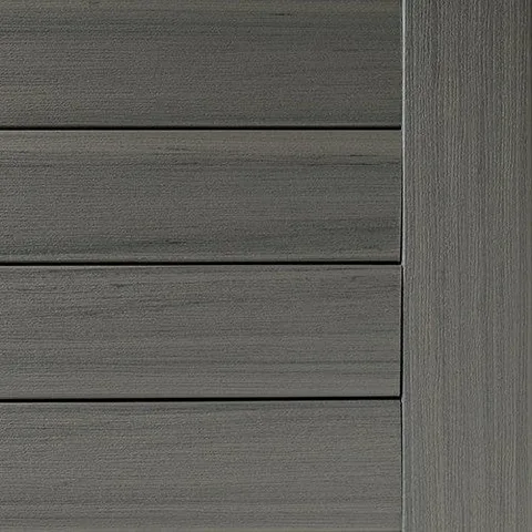 TimberTech Prime+ Sea Salt Gray decking swatch