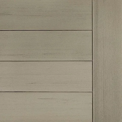 TimberTech Terrain+ Weathered Oak decking swatch