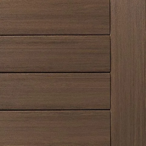 TimberTech Vintage English Walnut decking swatch