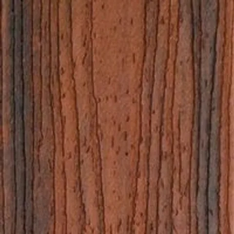Trex Transcend Spiced Rum decking swatch