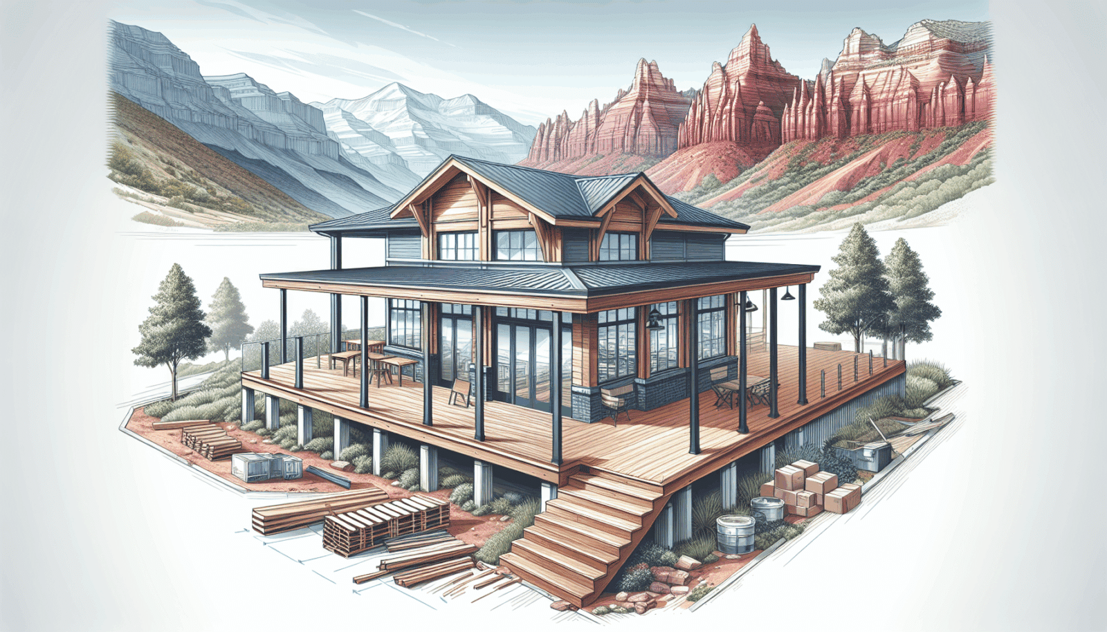 You are currently viewing Deck Construction Costs Uncovered: What to Expect When Hiring a Builder