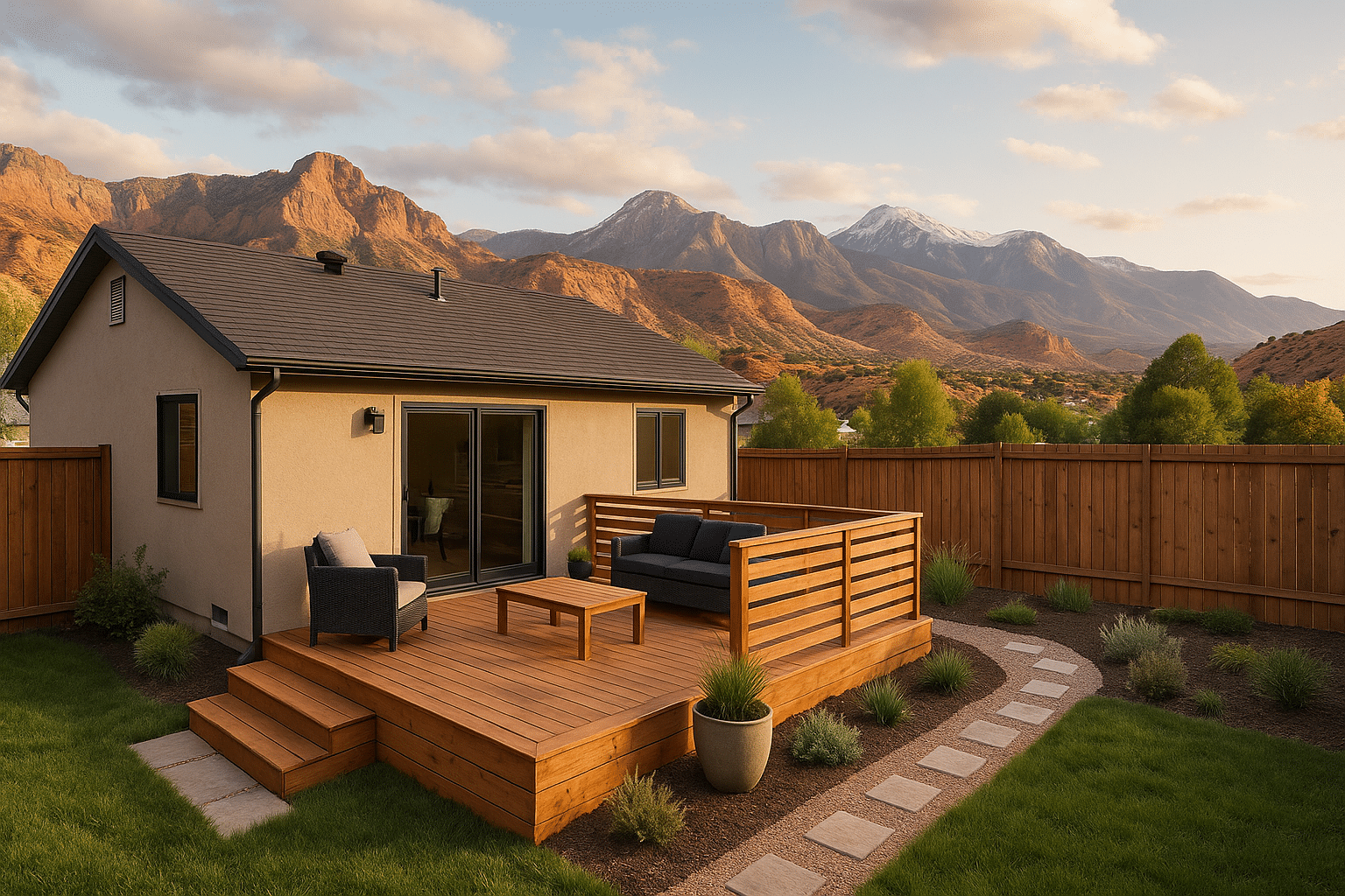 You are currently viewing Beautiful Decking Ideas for Small Backyards