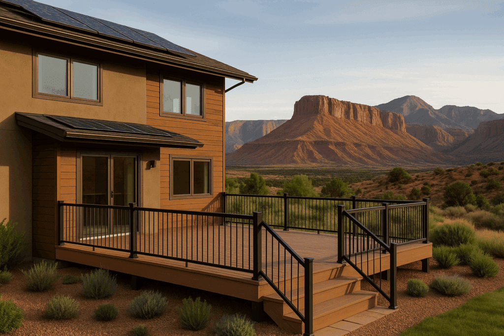 Read more about the article Sustainable Deck Design Solutions for Eco-Friendly Homes