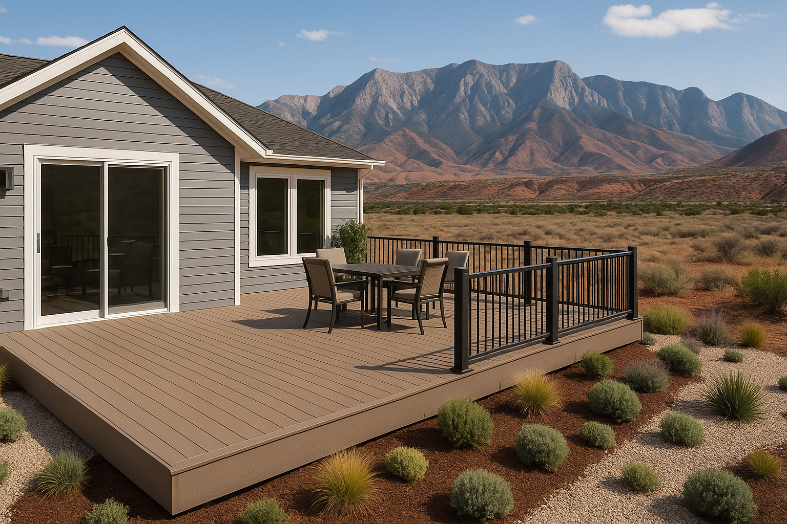 You are currently viewing "Creating a Low-Maintenance, High-Beauty Outdoor Space with Trex Decking"